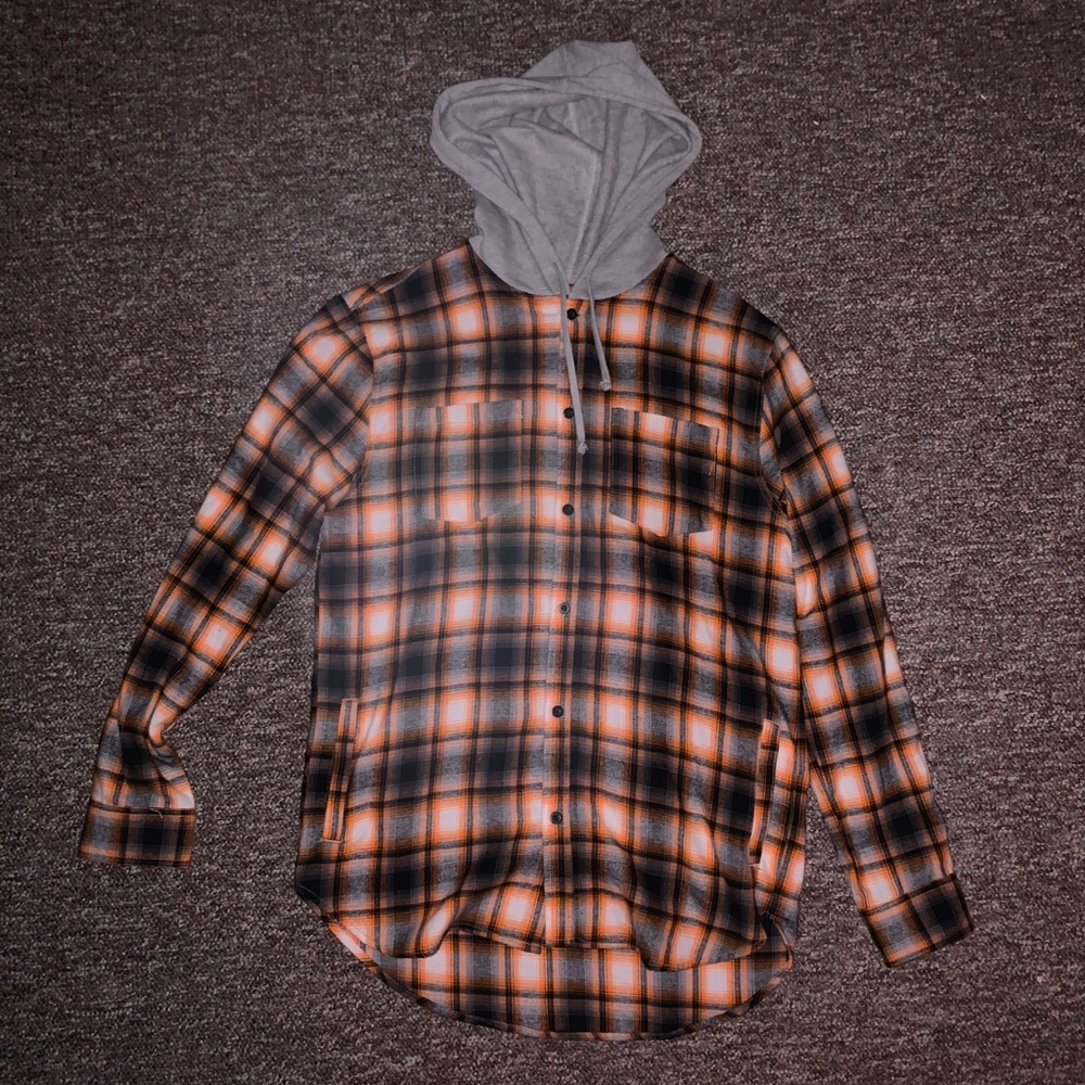 PacSun Flannel hoodie